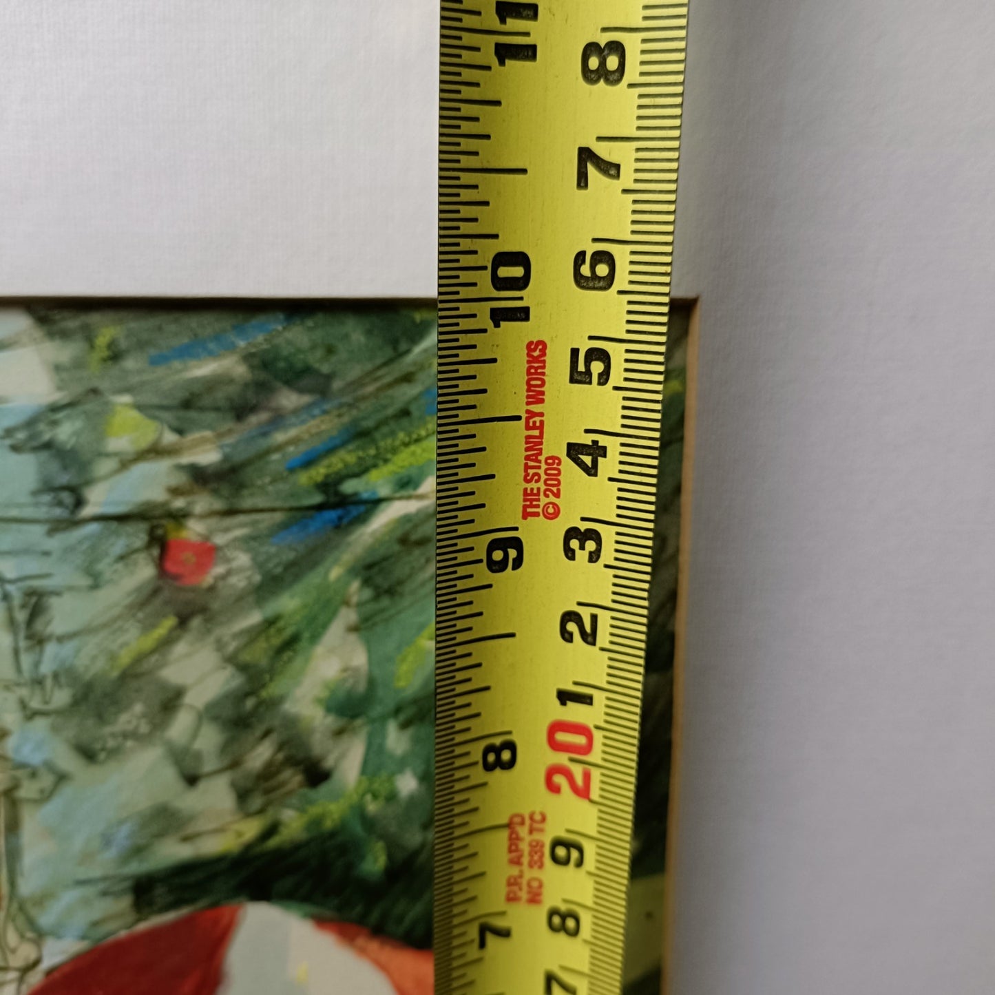 Carol A. Poupard Framed Original Gouache "Beer Garden, Cheltenham"