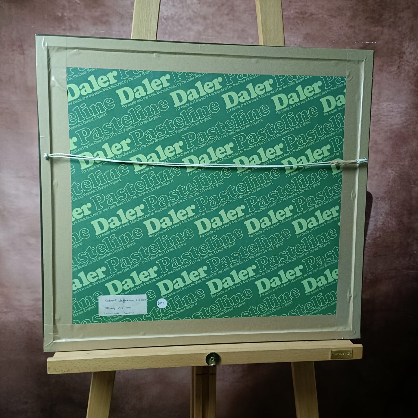 ROBERT B JEFFERSON Framed Original Gouache "Stray Visitor - Levens Hall"