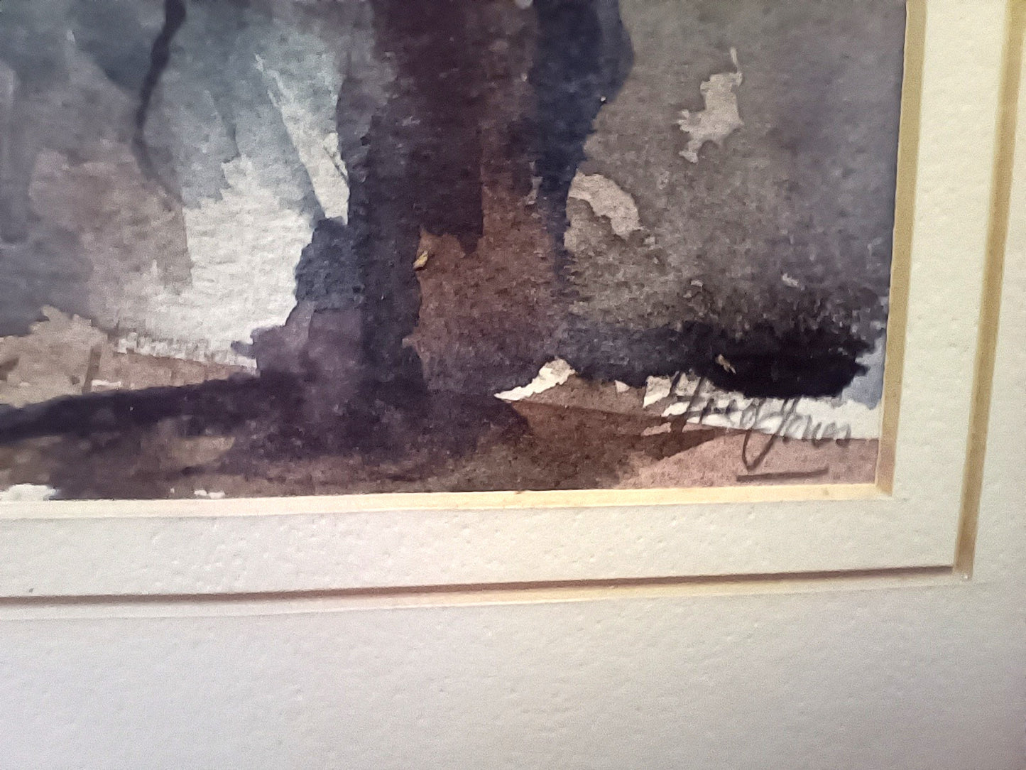 FRED JONES Original Watercolour landscape