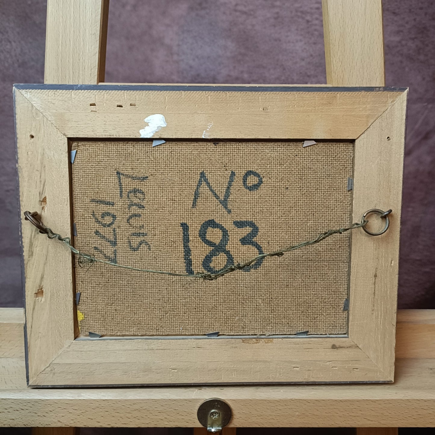 LEWIS MITCHELL (b.1938) Original Oil Painting on Board "No. 183"