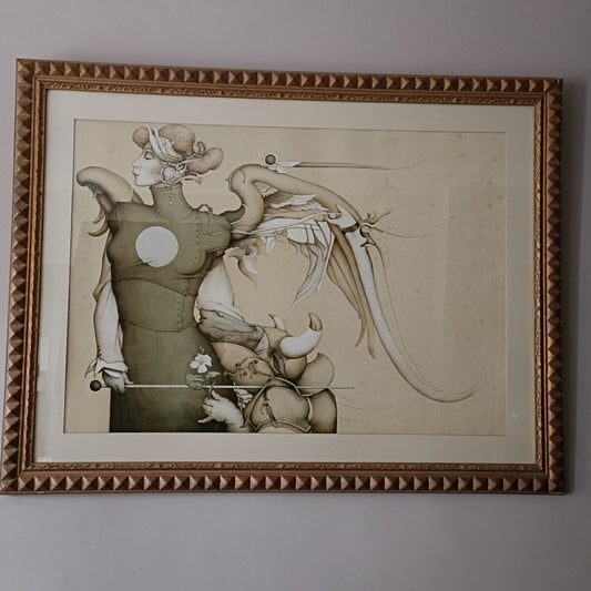 MICHAEL PARKES (b.1944) AP 2/25 Fingerprinted & Signed "Surrender To The Light"