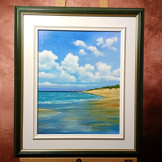 JOHN CORBRIDGE Framed Original Oil Painting Seascape