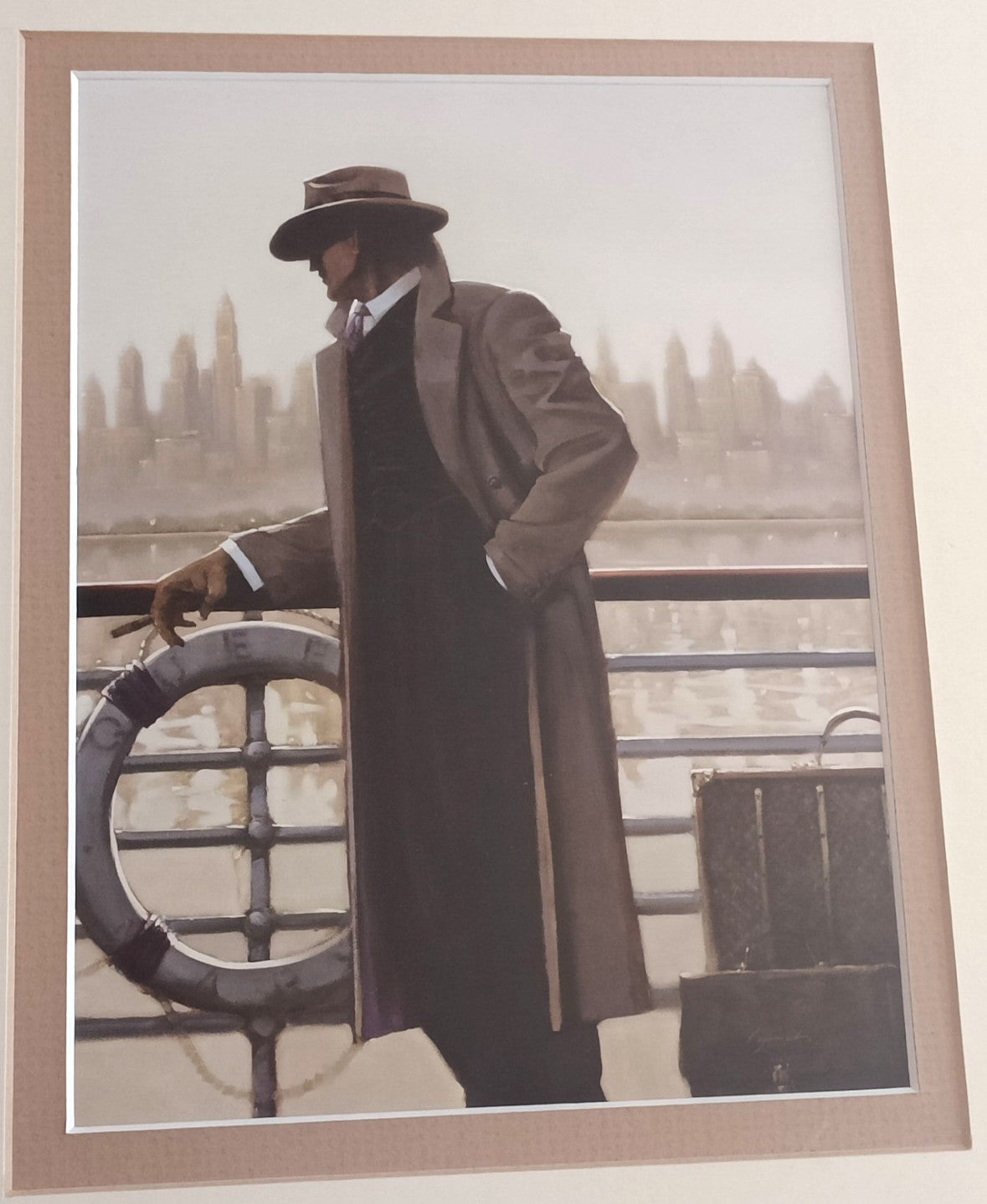 BRENT LYNCH - PORT OF CALL AND PIER 56, a Set of Prints, Mounted together