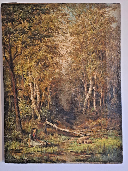 WILLEM OPPENOORTH ( 1847 - 1905 ) Dutch Original Oil on Canvas