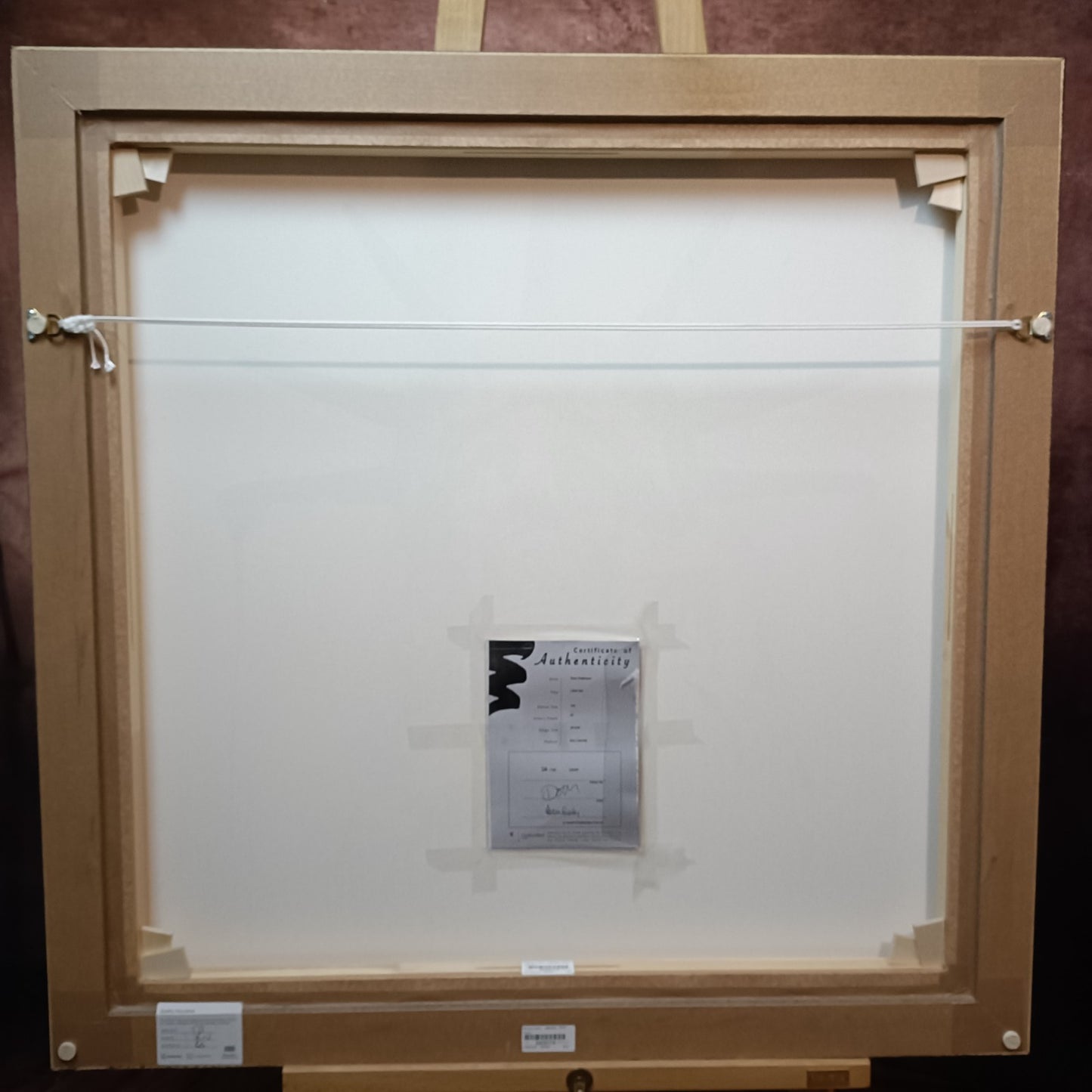DOM PATTINSON Embellished Limited Edition Print "Liber-tea" 26/195