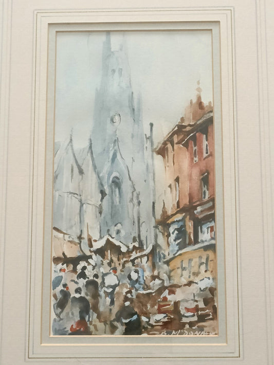 BERNARD MCDONALD (B.1944) Original Watercolour