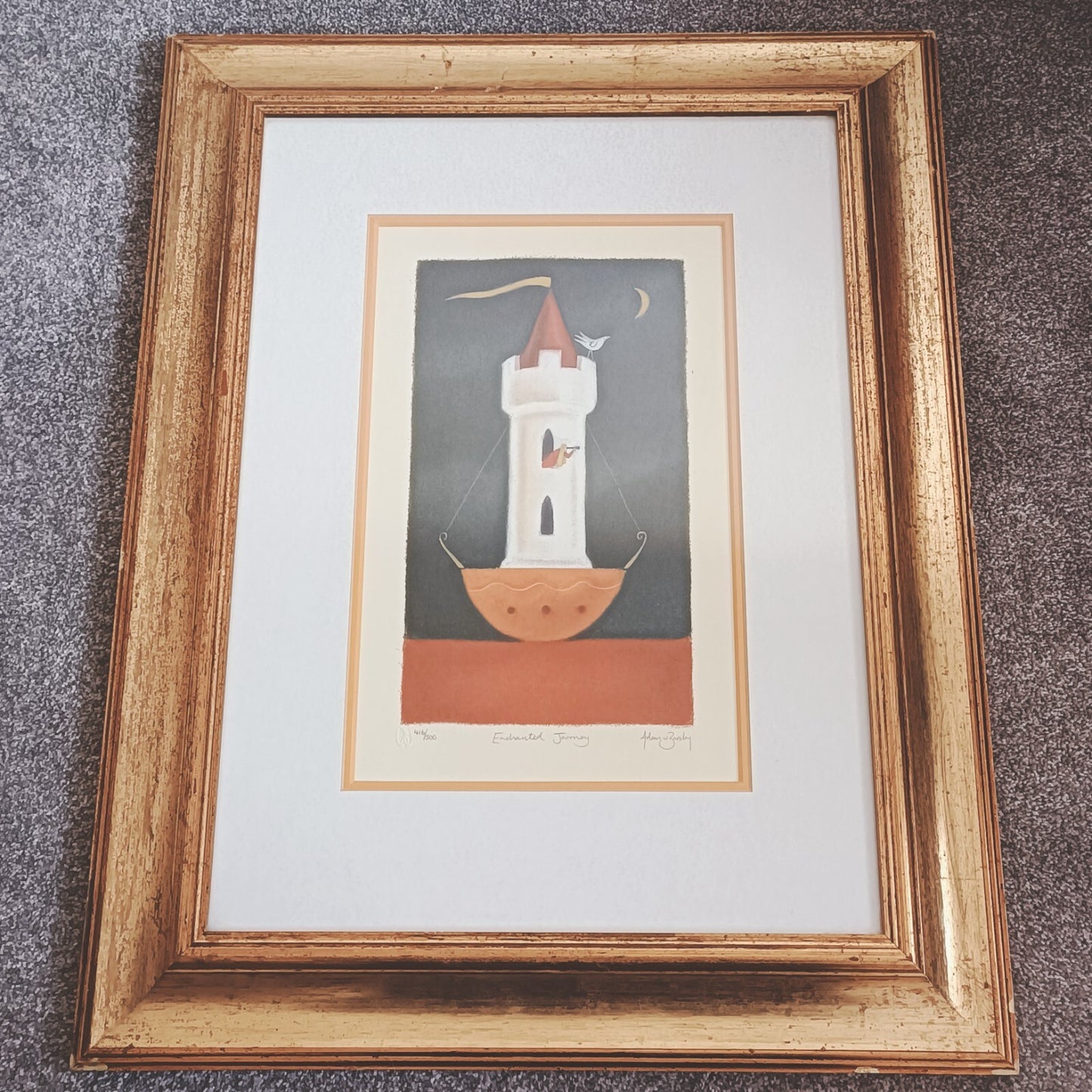 ADAM BARSBY Limited edition signed print "Enchanted Journey" 416/500