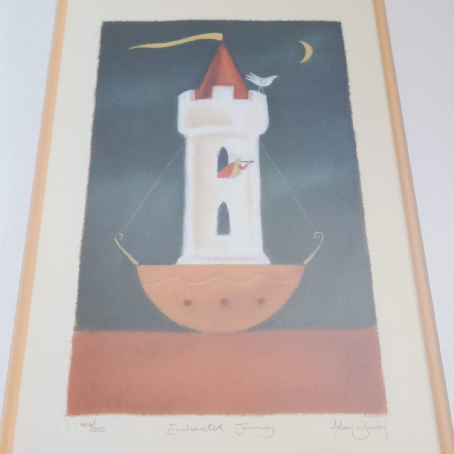 ADAM BARSBY Limited edition signed print "Enchanted Journey" 416/500
