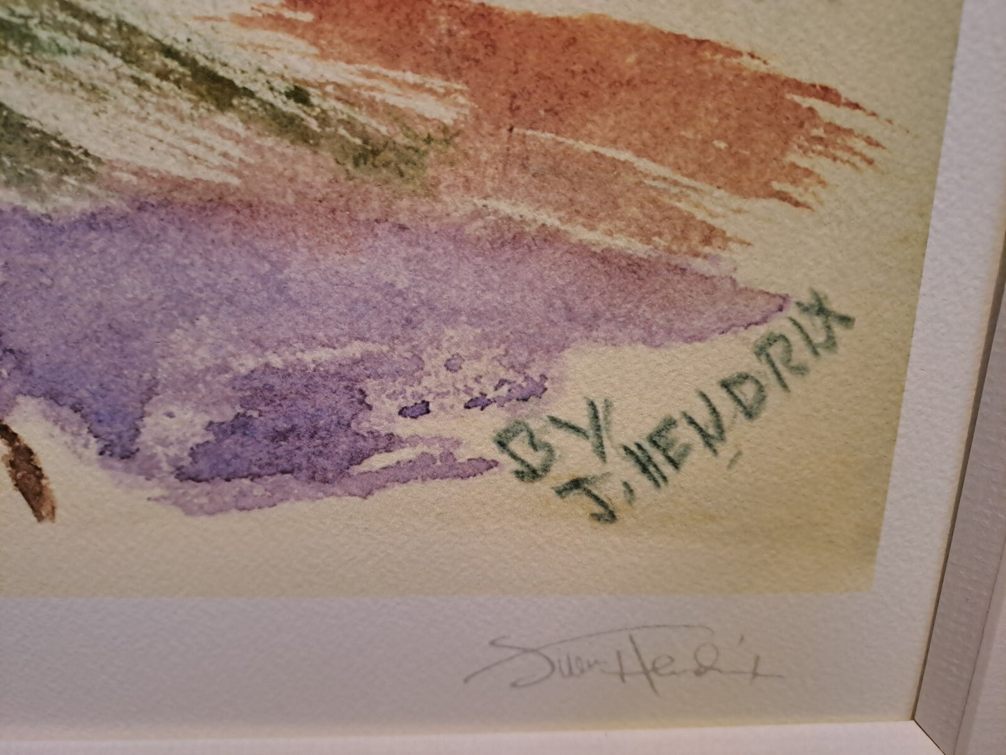 JIMI HENDRIX Limited Edition Print "Mountain in the Clouds"