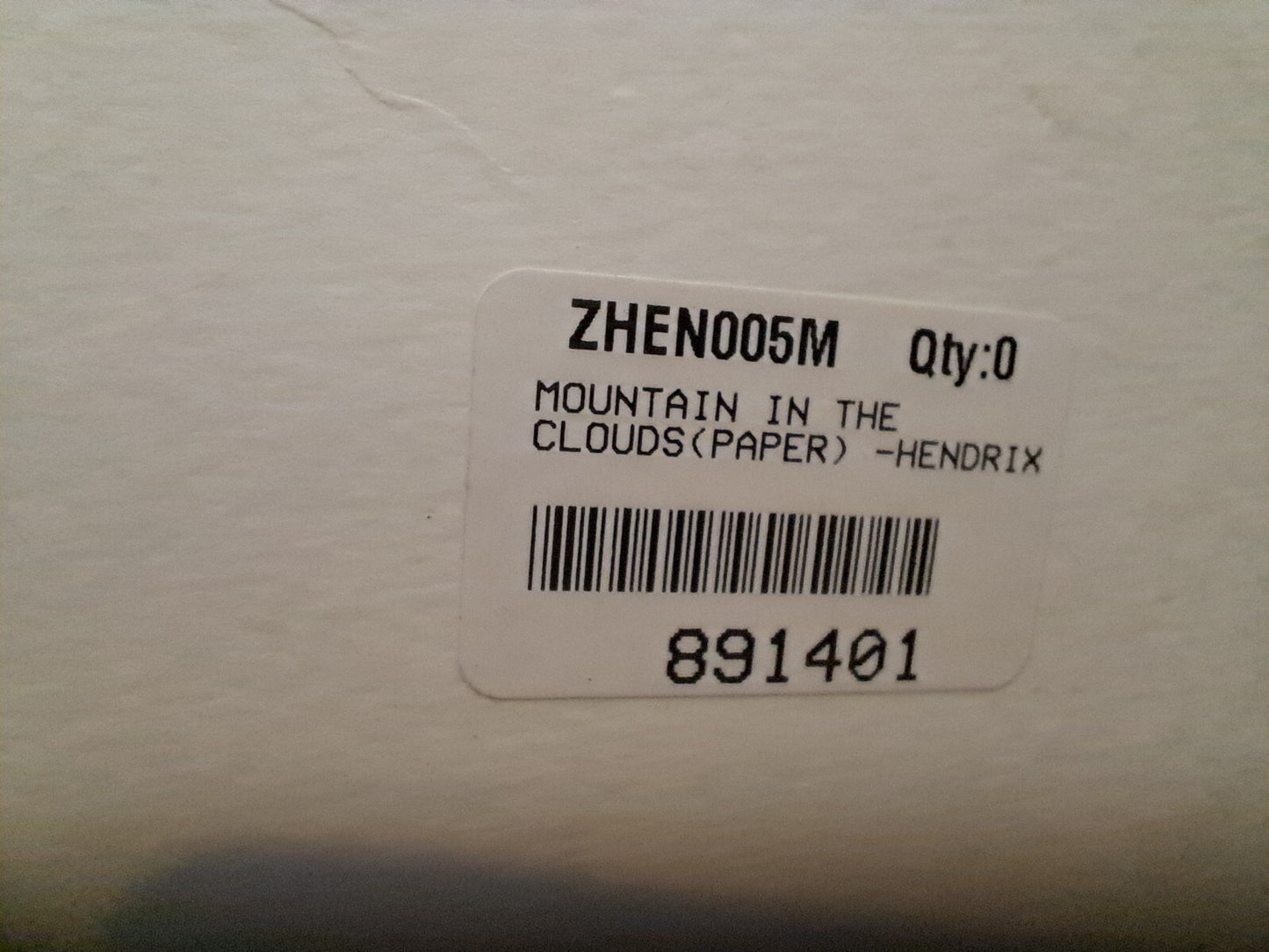 JIMI HENDRIX Limited Edition Print "Mountain in the Clouds"