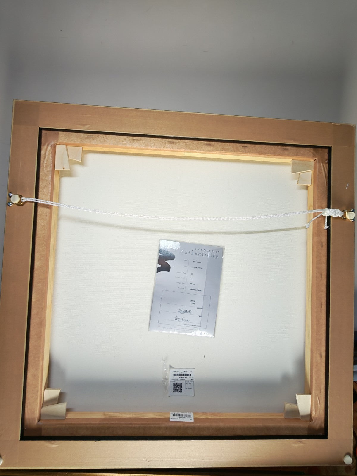 RORY HANCOCK "Love Me Forever" Signed Limited Edition 22/95 Framed