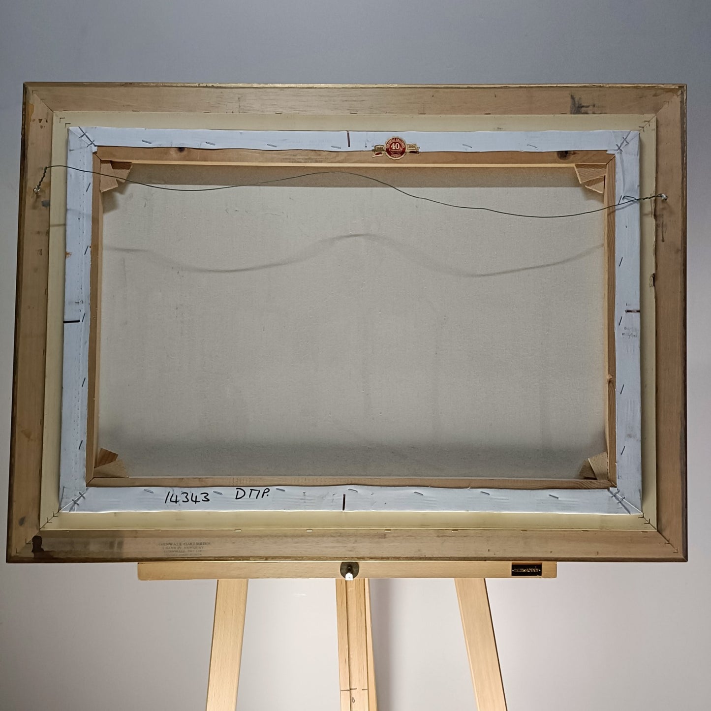 John Bampfield Framed Signed Original Oil Painting - Evening Street Scene