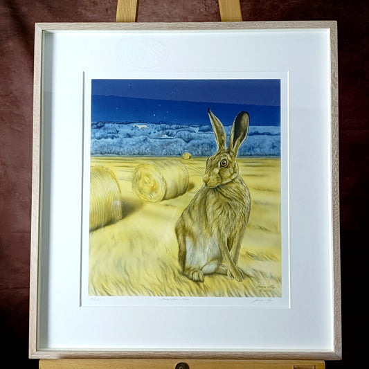 JOANNA MAY Signed Limited Edition "Broadtown Hare" 4/250