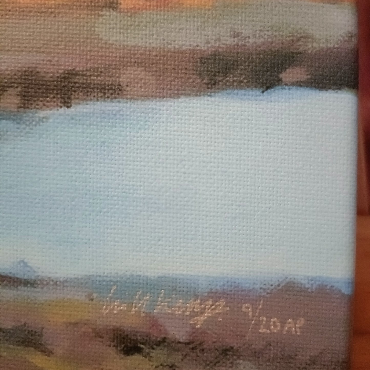 WILL KEMP Artists Proof Canvas "Western Shore I" 9/20 AP