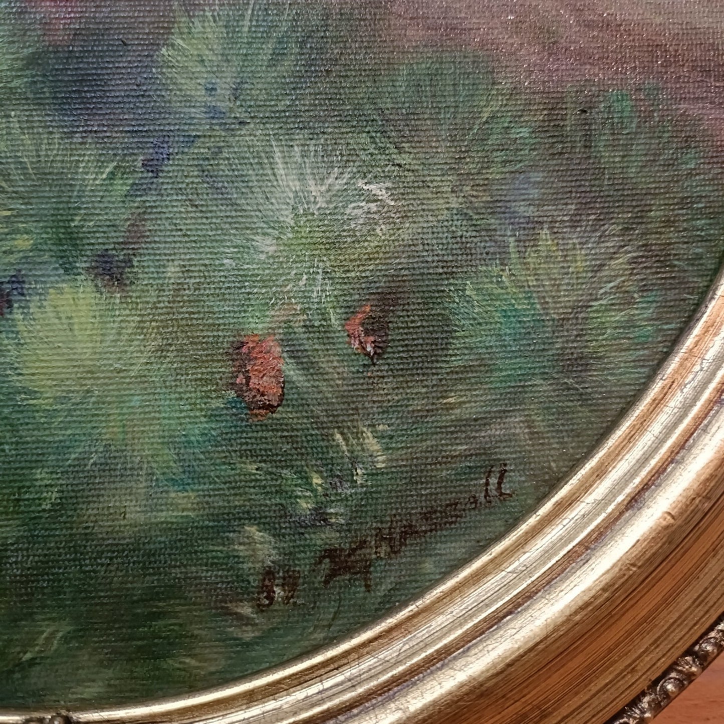 JOHN HASSALL (1944-2020) Original Oval Animal Oil Paintings