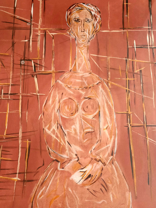 Very Rare DAVID STEIN Signed "In the style of Giacometti" Artist Proof