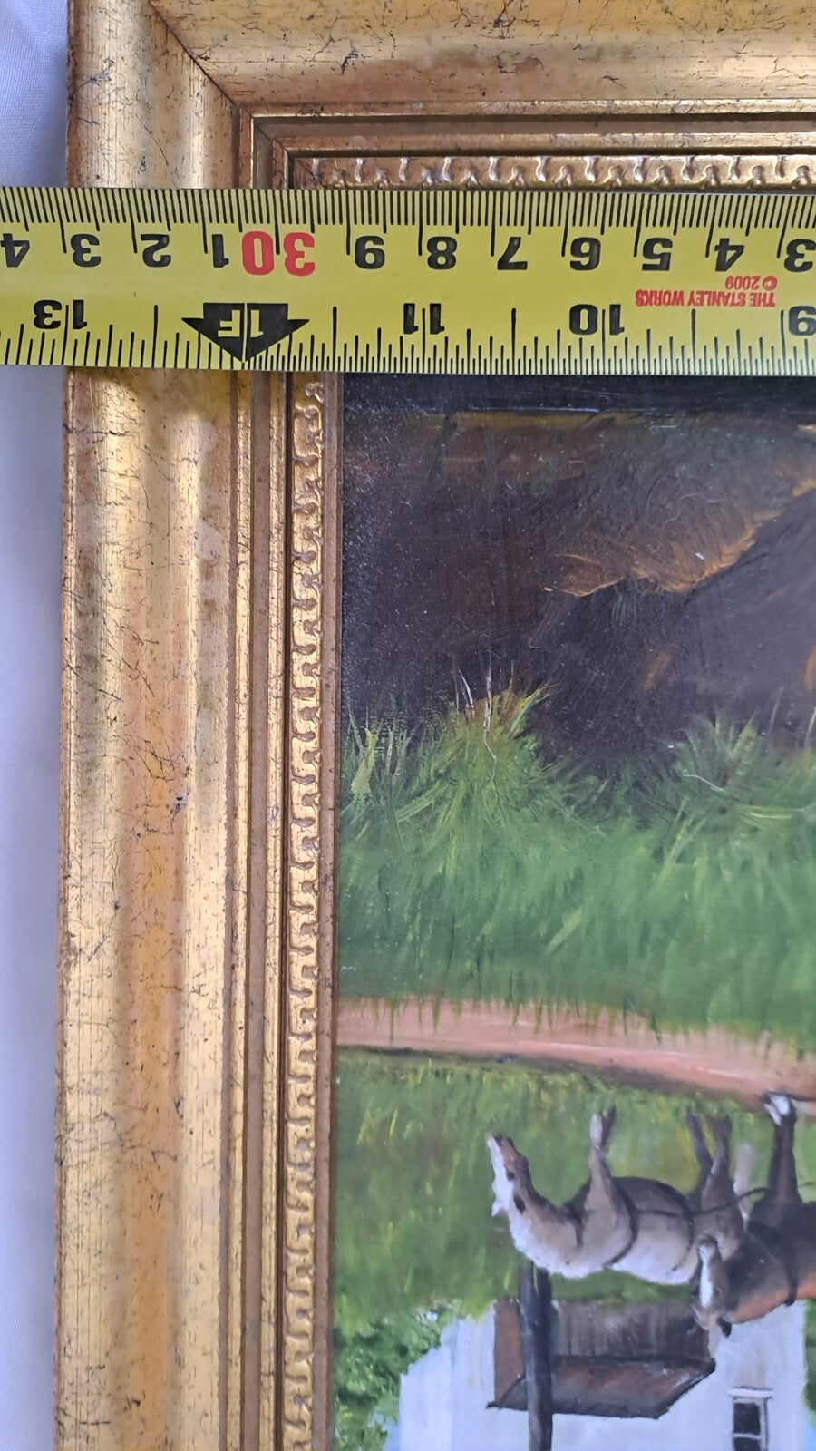JOHN CORBRIDGE Original Oil on Board "Stickings Lock"