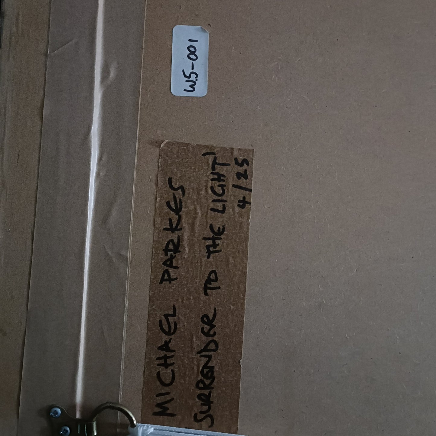 MICHAEL PARKES (b.1944) AP 2/25 Fingerprinted & Signed "Surrender To The Light"