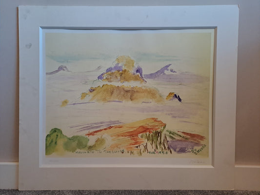 JIMI HENDRIX Limited Edition Print "Mountain in the Clouds"