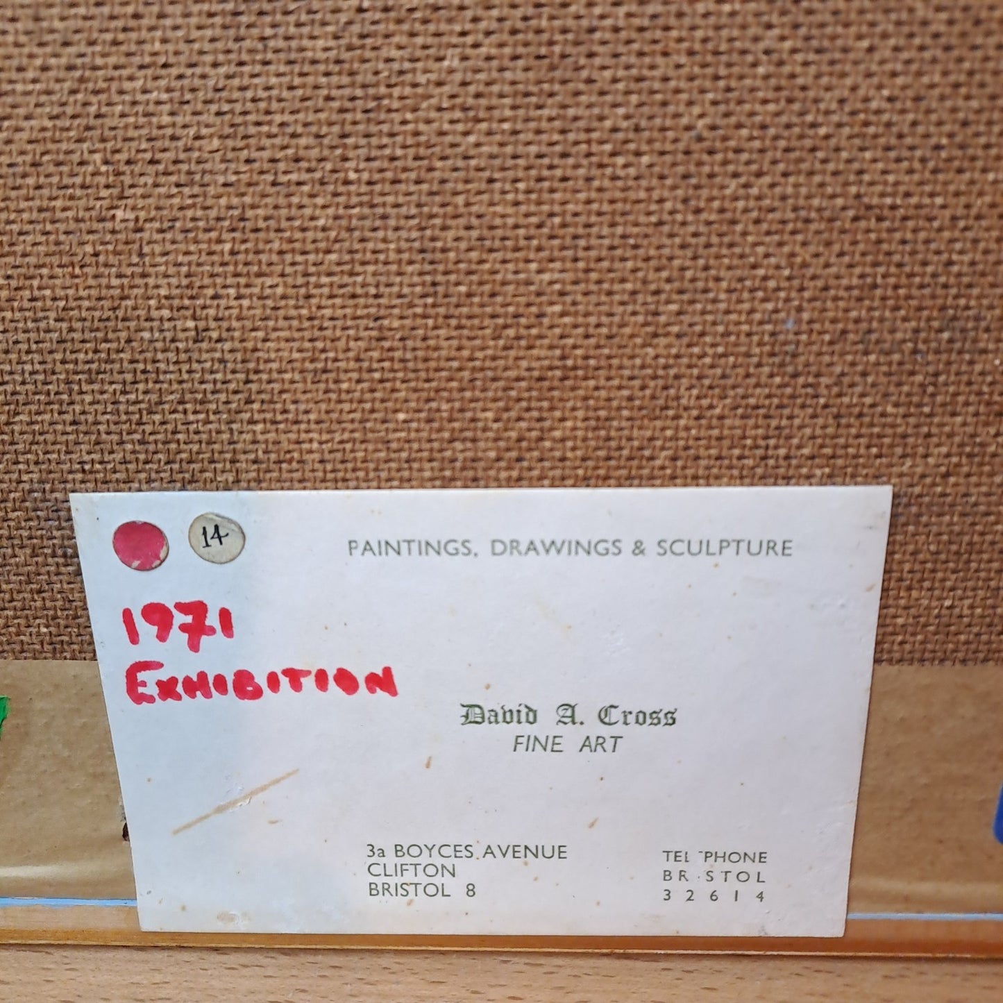 LEWIS MITCHELL (b.1938) Original Oil on Board "House at Marazion"