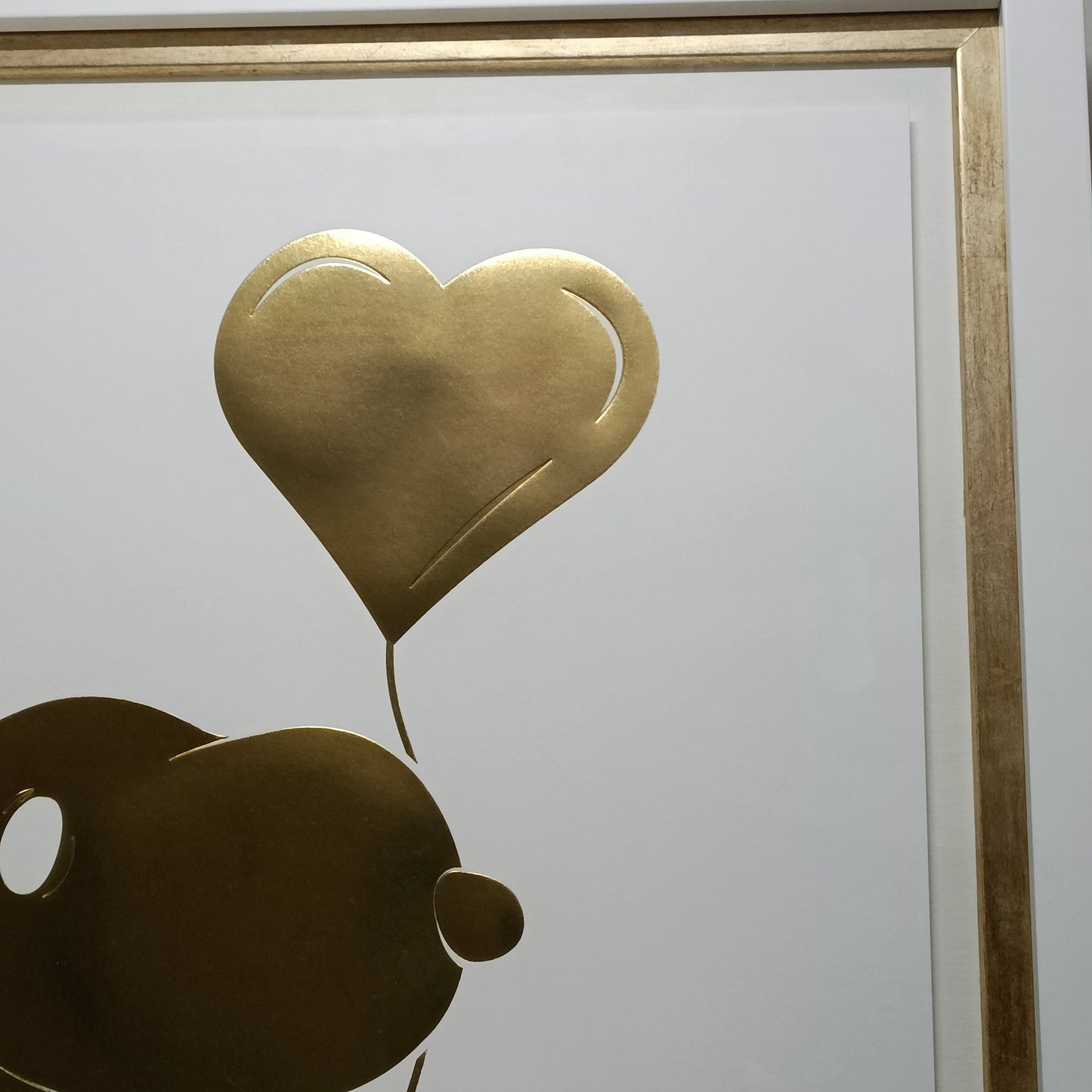 Limited edition print of “Heart of Gold (Snoopy)” by Alessandro Paglia, numbered 66 of 195, featuring Snoopy in vibrant colors.