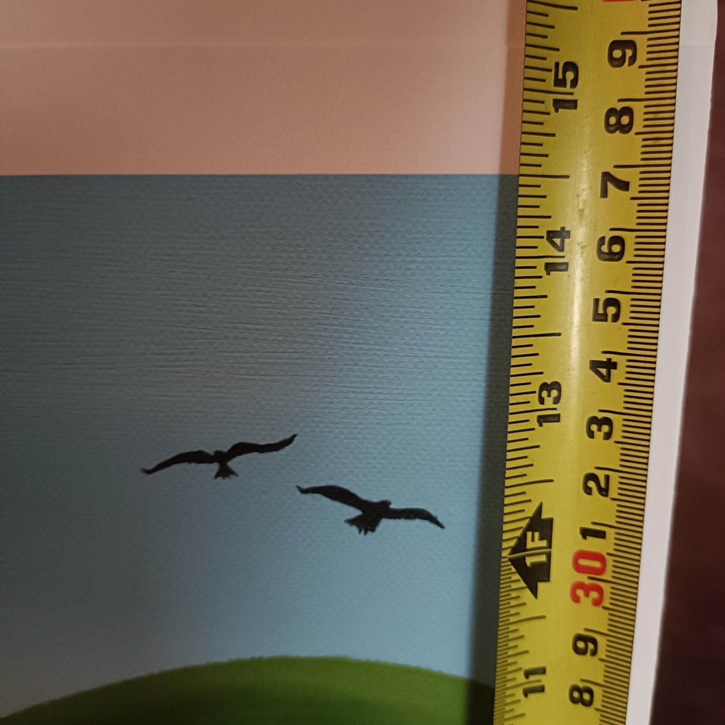 Signed Limited Edition Print "Red Tractor"