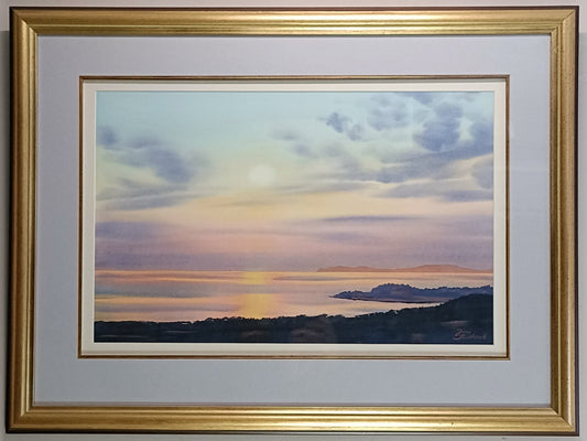 JIM RIDOUT Original Watercolour painting “Cavalaire/Levant"