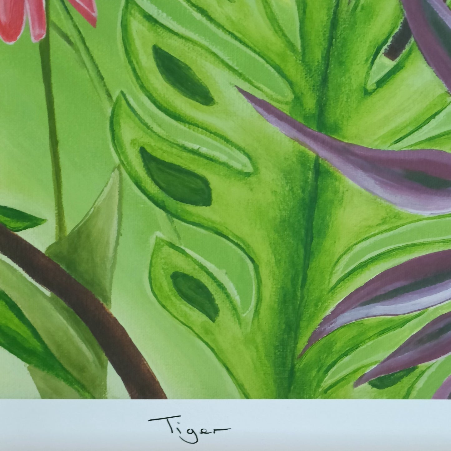 Signed Limited Edition Print "Tiger"