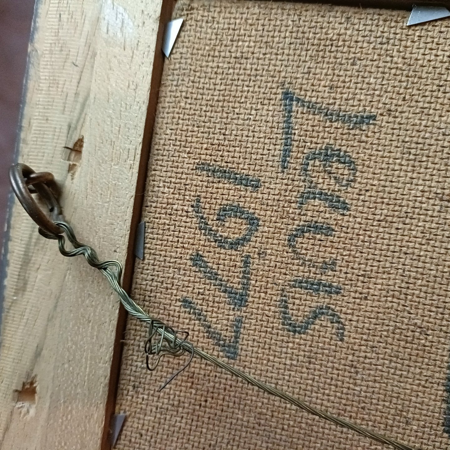 LEWIS MITCHELL (b.1938) Original Oil Painting on Board "No. 183"