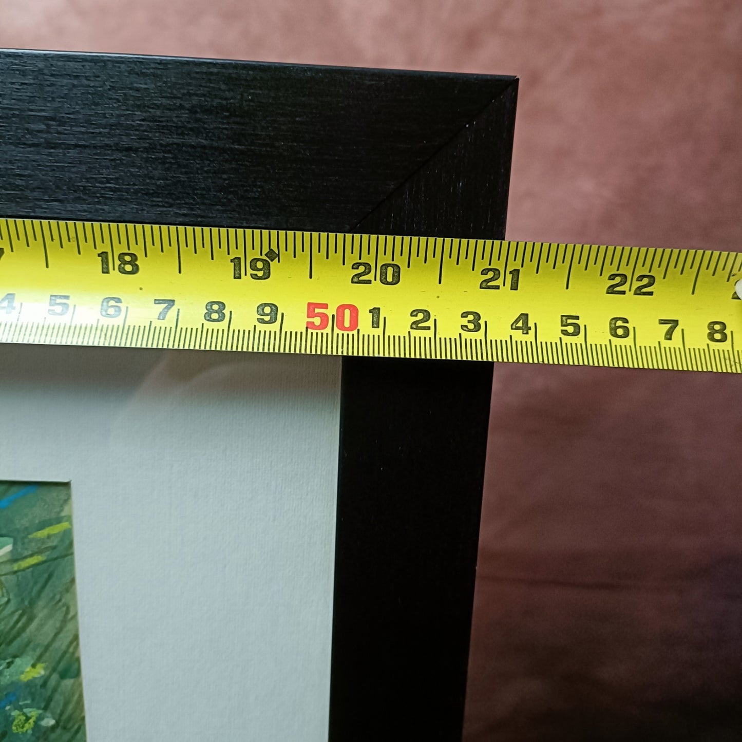 Carol A. Poupard Framed Original Gouache "Beer Garden, Cheltenham"