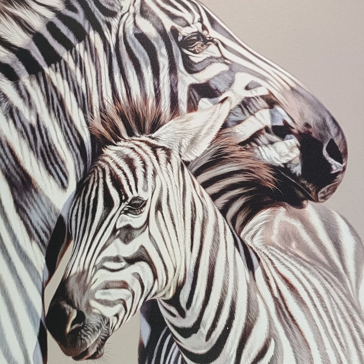 DARRYN EGGLETON (b. 1981) Framed Signed Limited Edition Canvas “Two of a Kind”