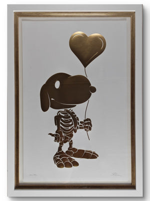 ALESSANDRO PAGLIA Framed Signed Limited Edition "Heart of Gold" 70/195