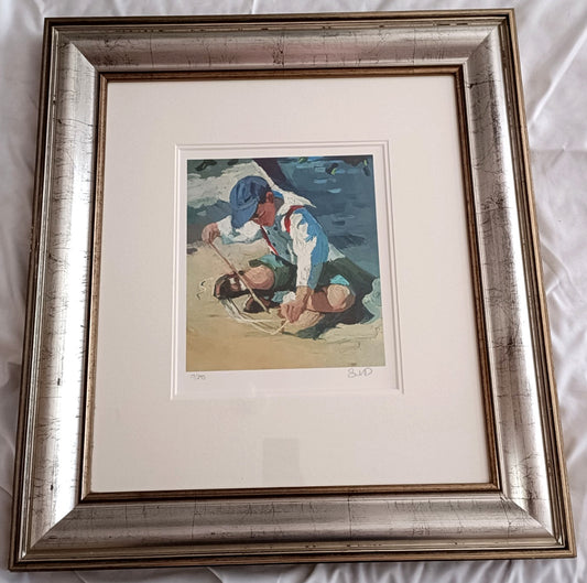 SHERREE VALENTINE DAINES  Limited Edition print "Childs play I" 17/295