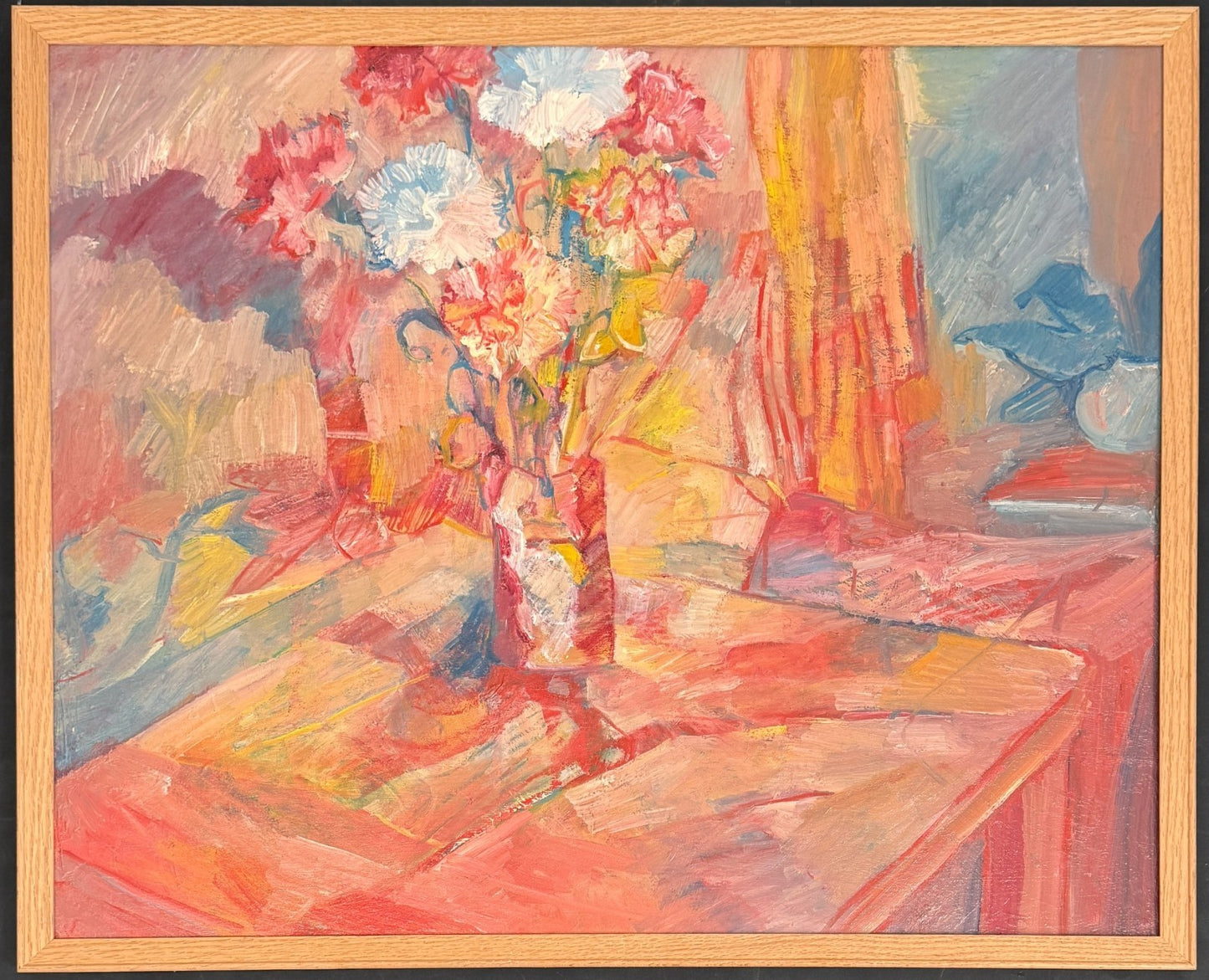 RITA SMITH Framed Original Oil on Board "Still Life"