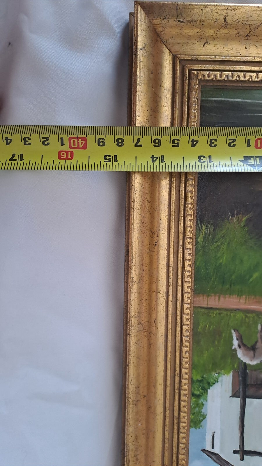 JOHN CORBRIDGE Original Oil on Board "Stickings Lock"
