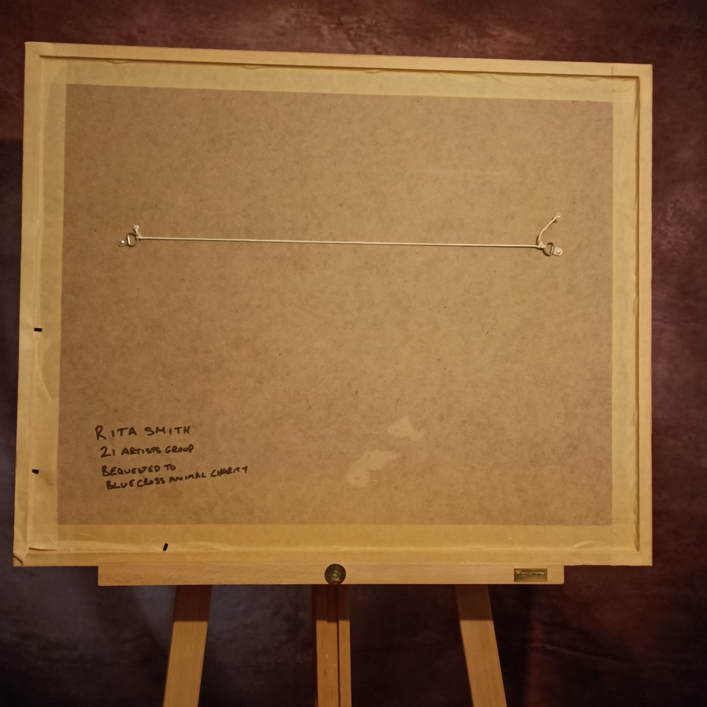 RITA SMITH Framed Original Oil on Board "Still Life"