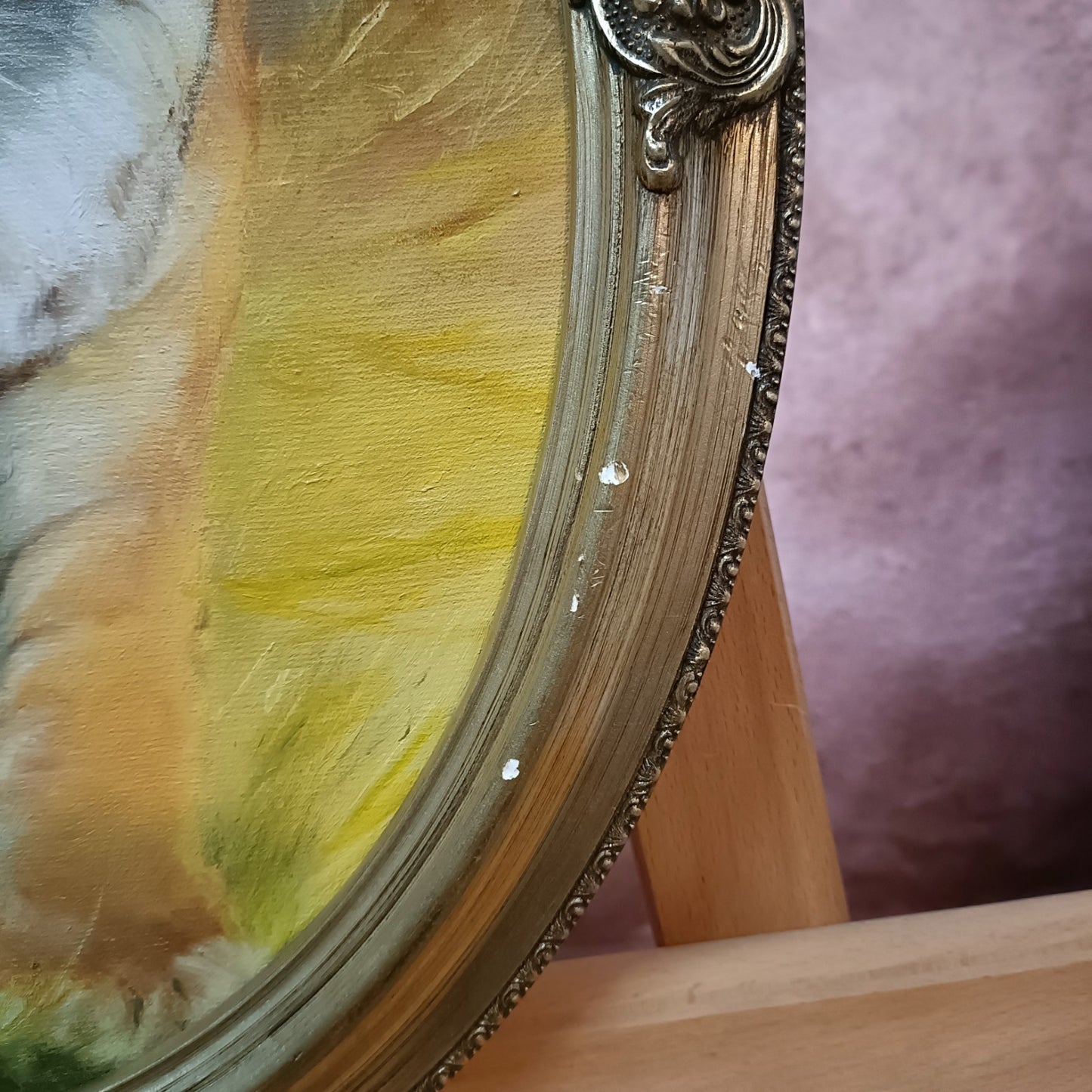 JOHN HASSALL (1944-2020) Original Oval Animal Oil Paintings