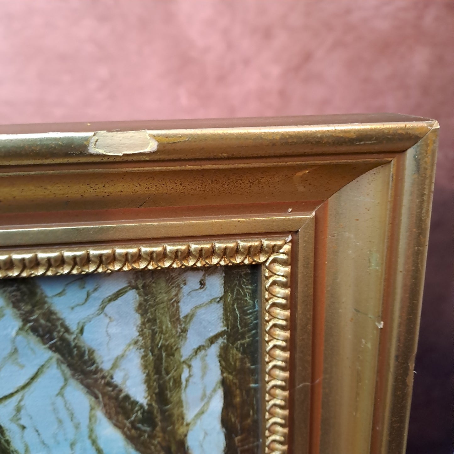 Oil on Canvas "The Grove, Tachbrook Mallory, Leamington Spa"