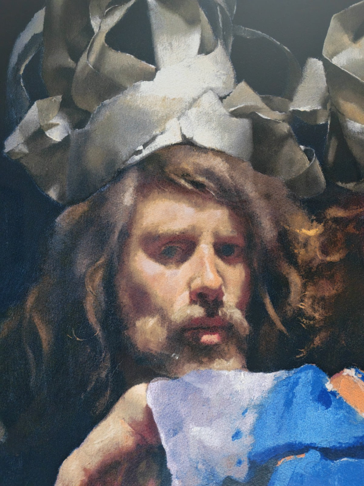 ROBERT LENKIEWICZ "Paper Crowns aka The Painter With Mary" Signed Limited Edition 134/250