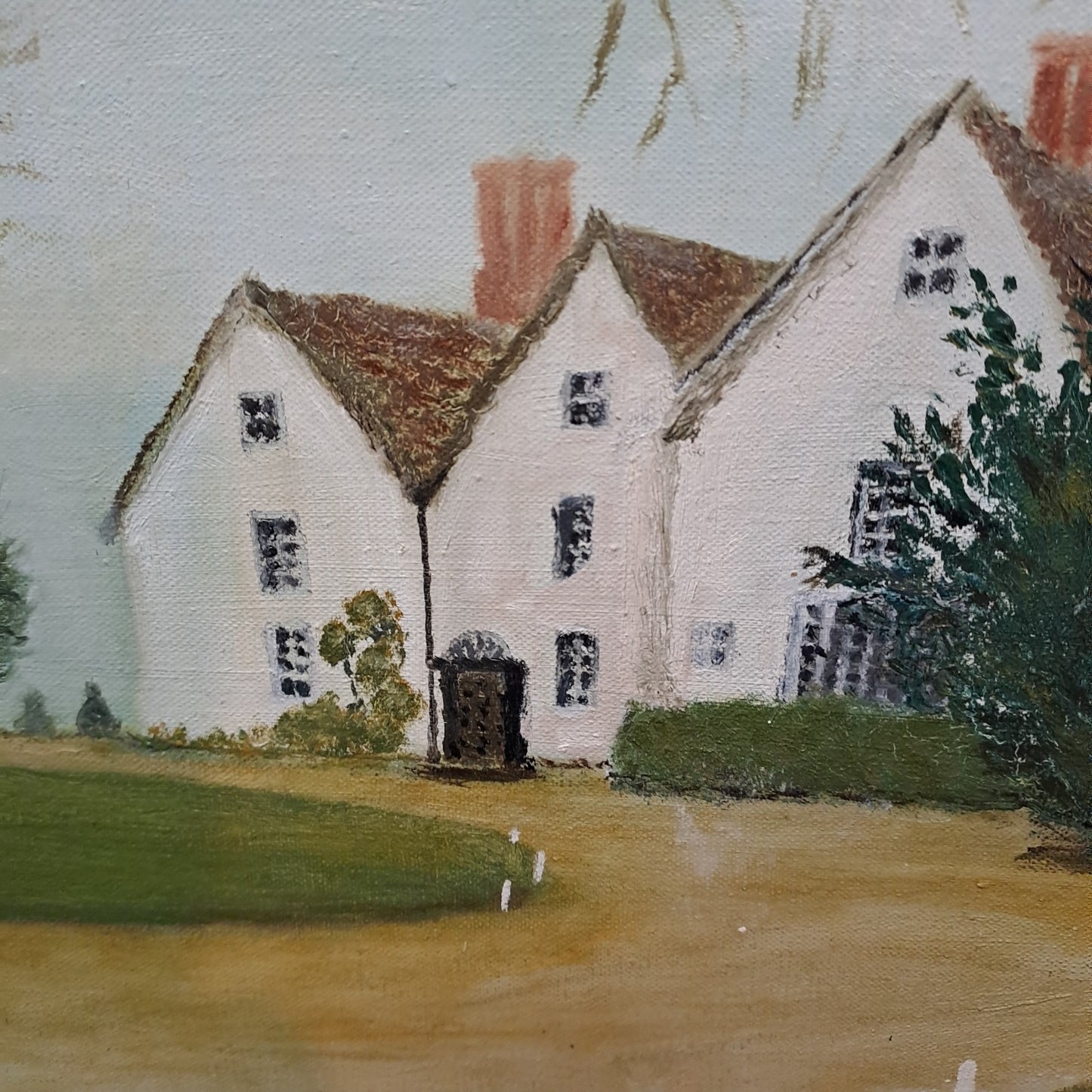 Oil on Canvas "The Grove, Tachbrook Mallory, Leamington Spa"