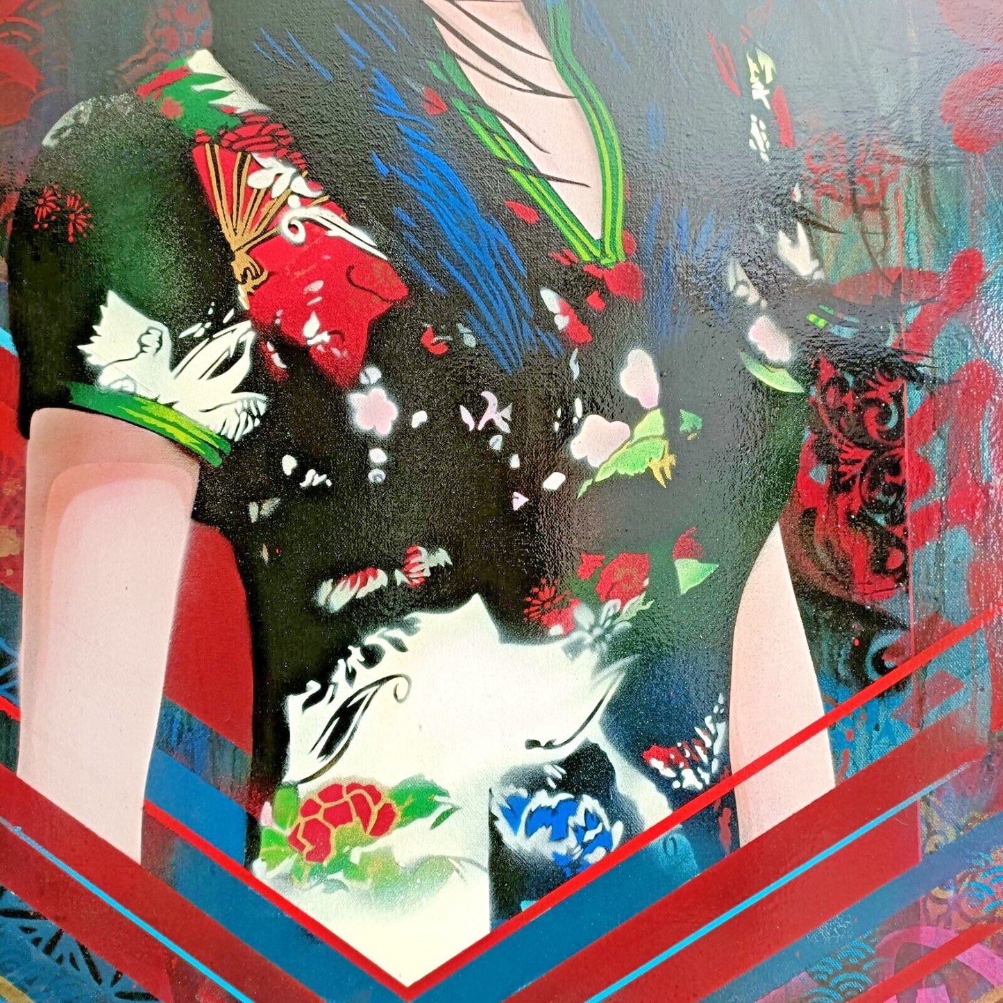 TROIKA Original Mixed Media on Canvas, "Authentic"