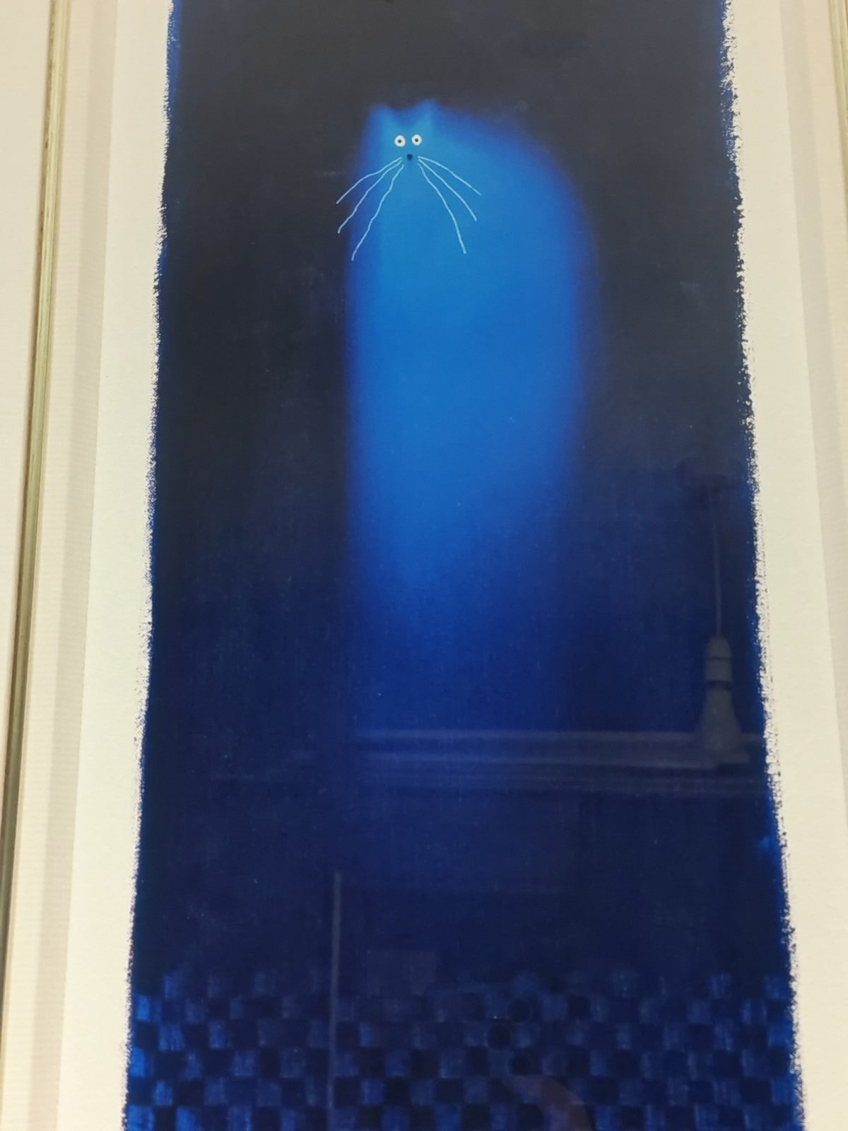 GOVINDER NAZRAN "Lonely" Signed Framed Limited Edition Print 181/195
