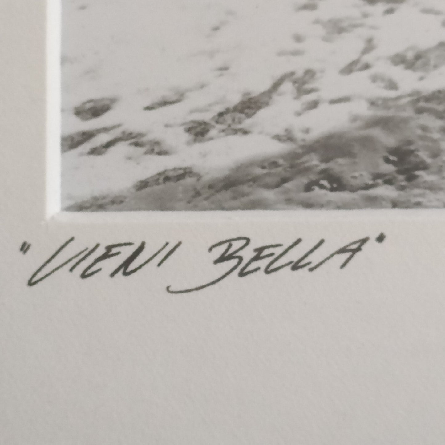 RAFFAELE CELENTANO Rare Photograph "Vieni Bella"