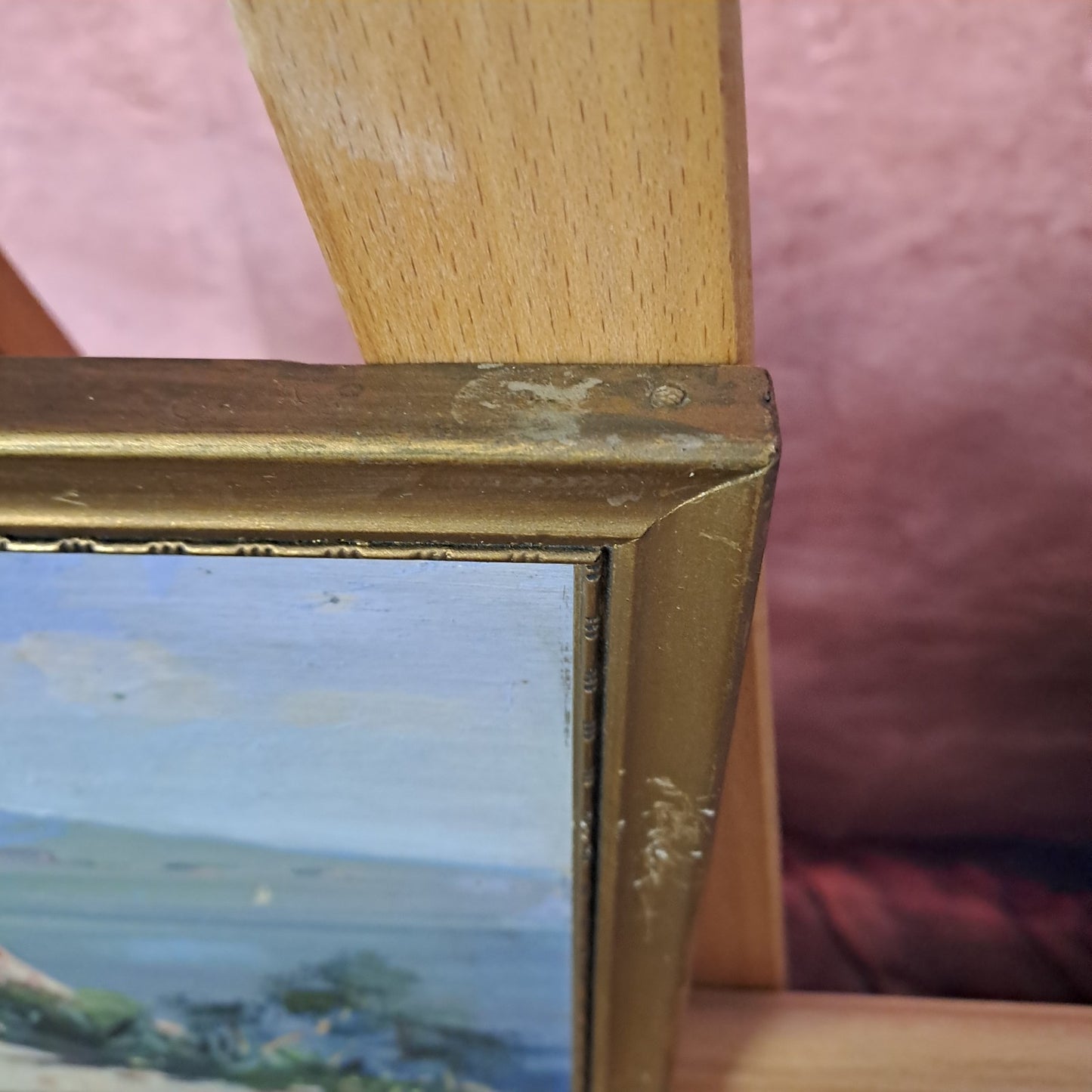 GUSTAVE LINO (1893 — 1961) Original Oil Painting "Capri"