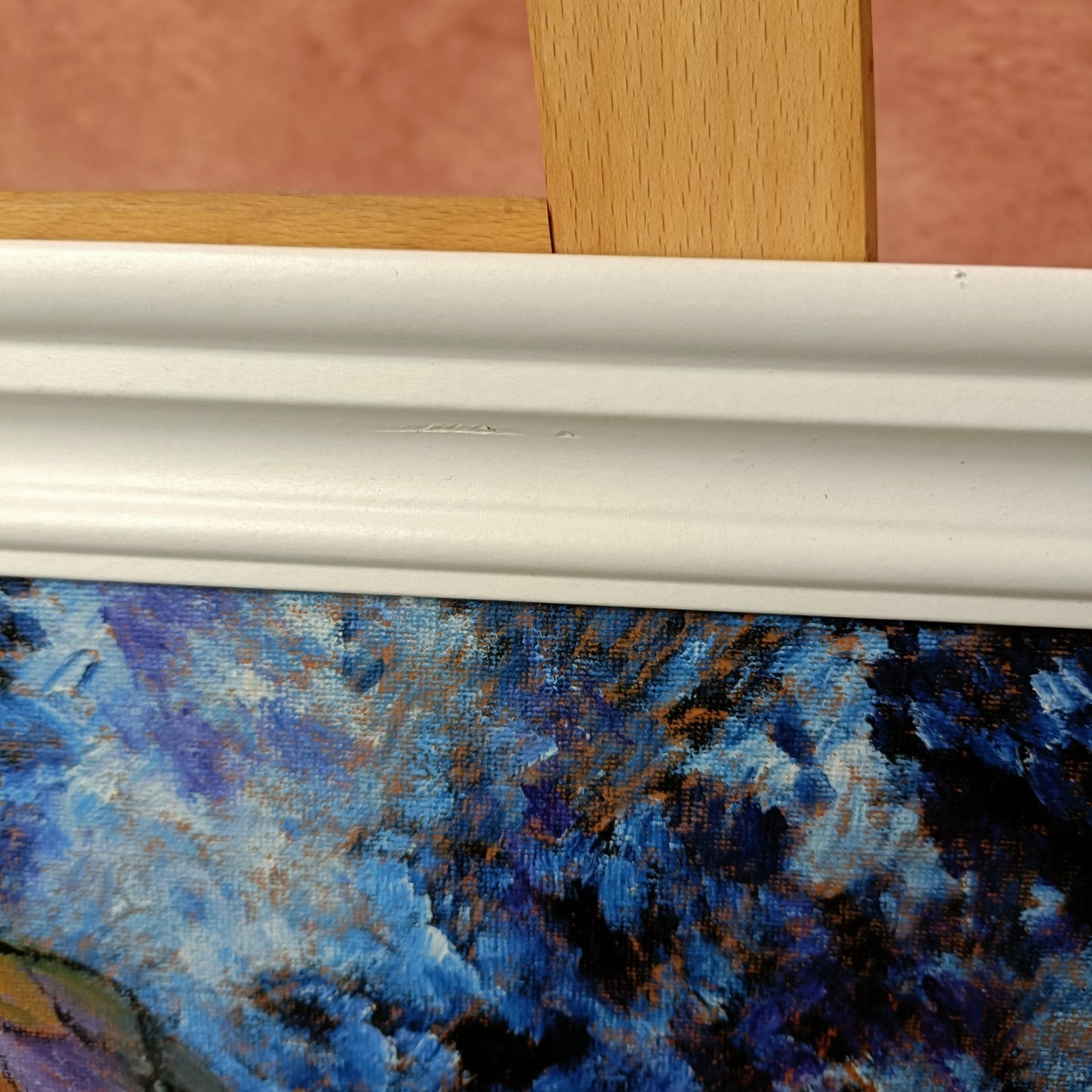 MARK REED Framed Original Oil on Board "The Olive Harvest"