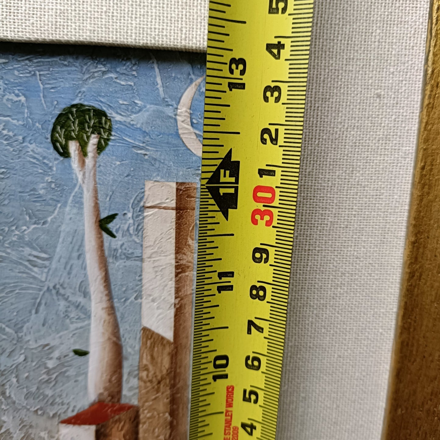 CARLO MIRABASSO Framed Signed Original Acrylic/Tempera on Board "Borgo (Hamlet)"