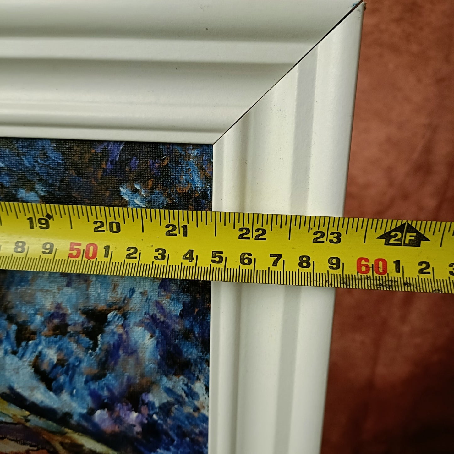 MARK REED Framed Original Oil on Board "The Olive Harvest"