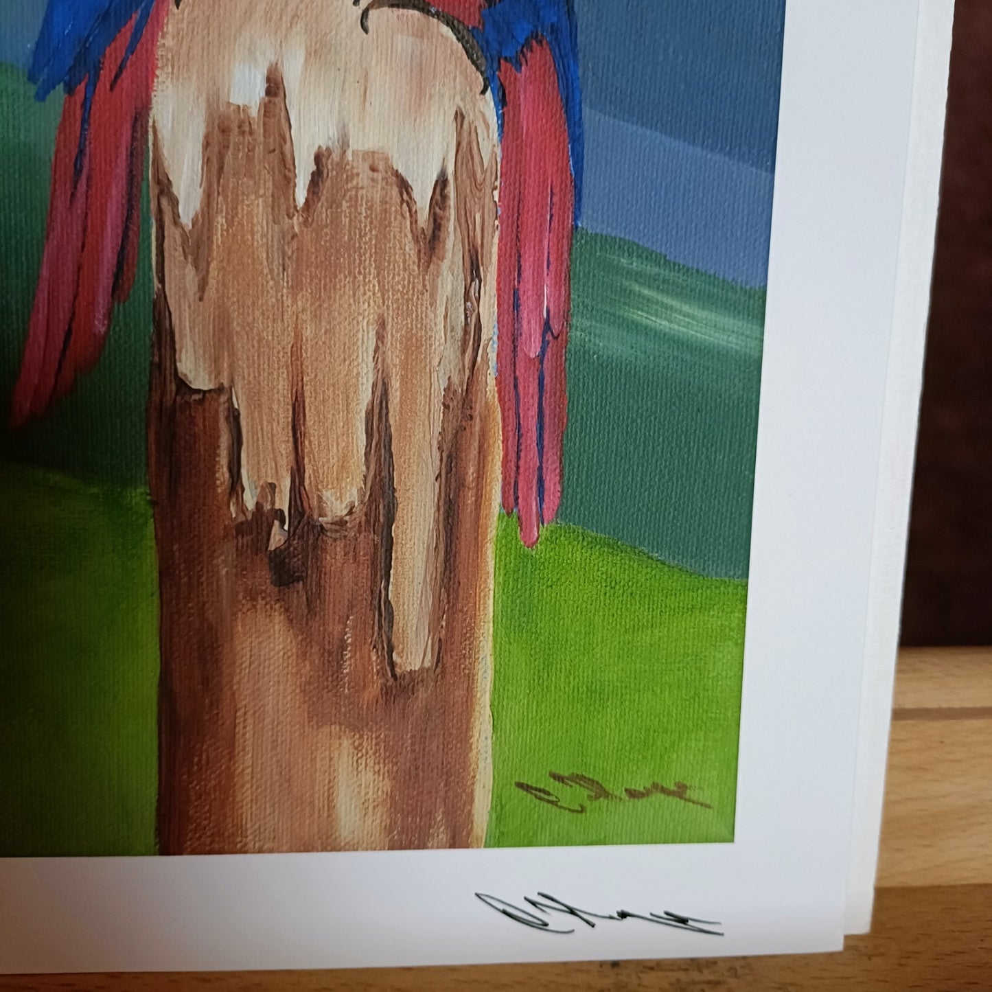 Signed Limited Edition Print "Chimpanzee"