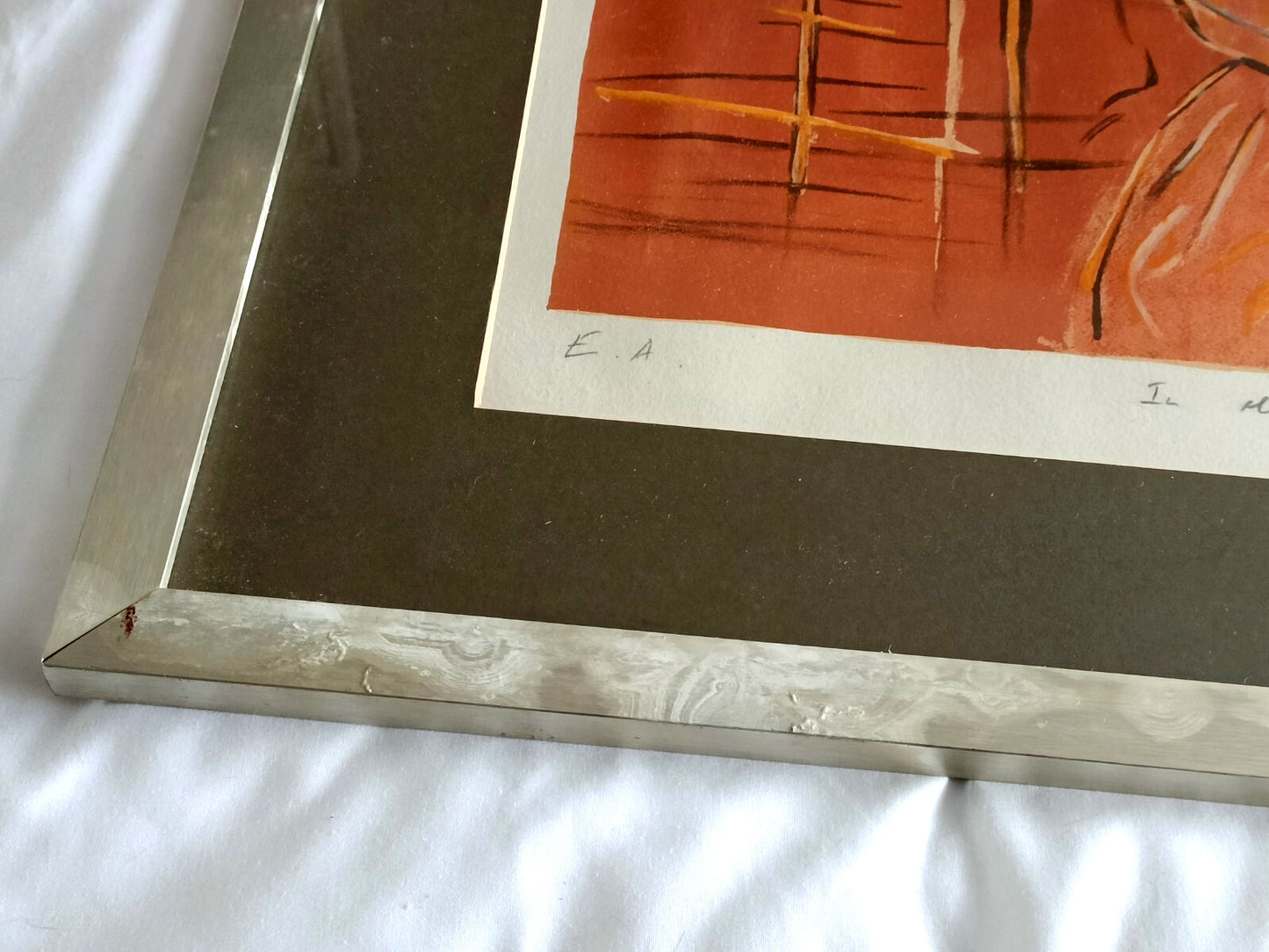 Very Rare DAVID STEIN Signed "In the style of Giacometti" Artist Proof