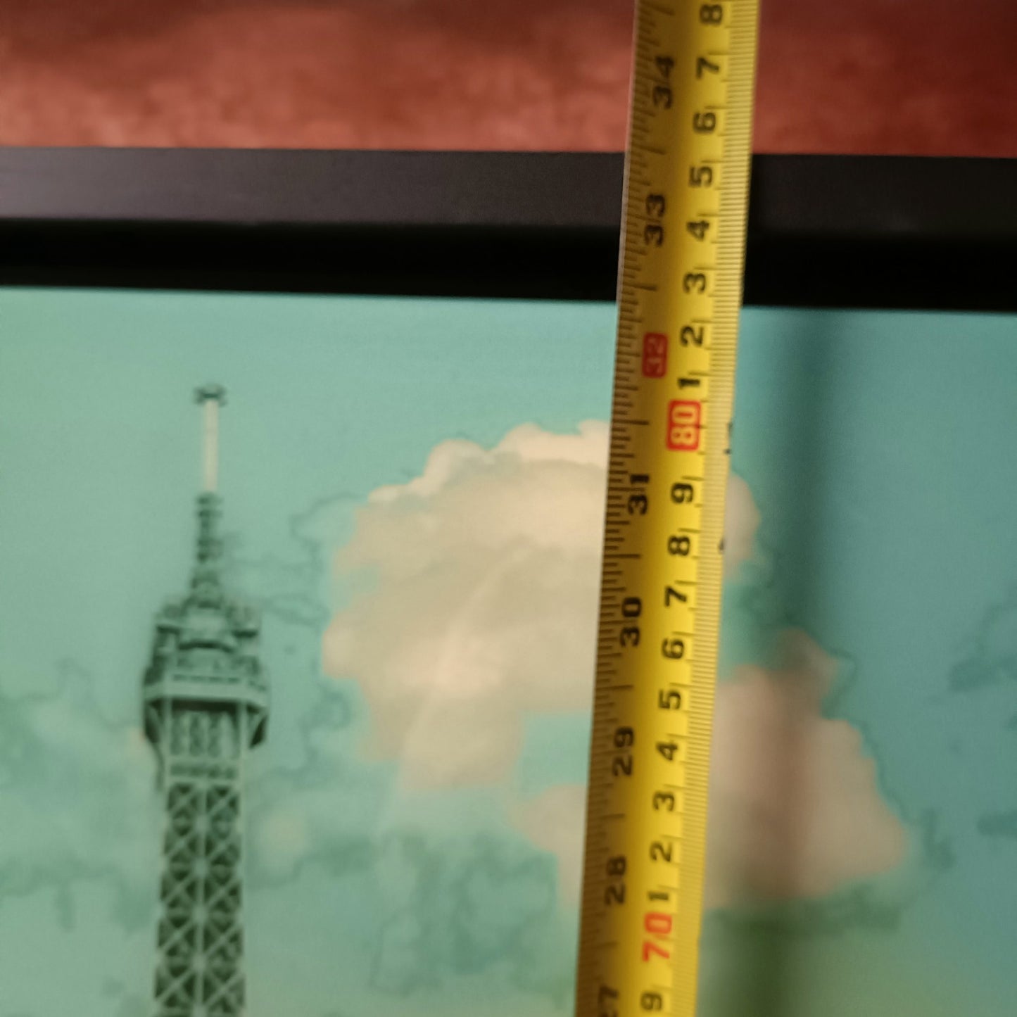 PACO RAPHAEL  Framed, Signed Original Mixed Media "C'est La Vie" Paris